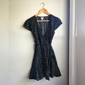 Black dress with white polkadots - XS - Mossimo